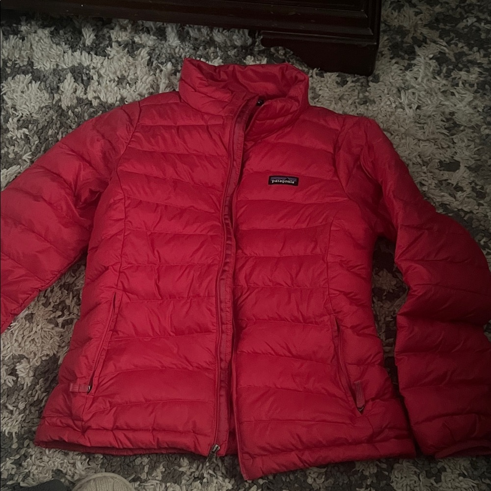 Patagonia kids coral Puffer Jacket